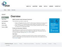 Tablet Screenshot of draxpower-remit.com